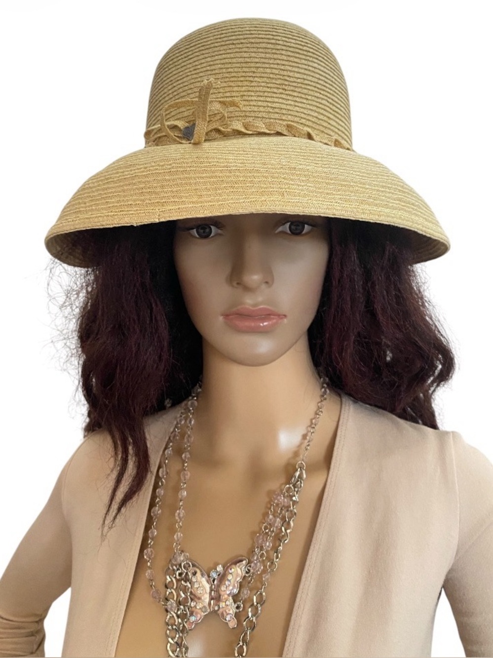 Kate Lord  woven straw hat